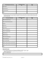Form DFATD-MAECD1686-1E Application for a Share of the Chicken Trq - Canada (English/French), Page 4