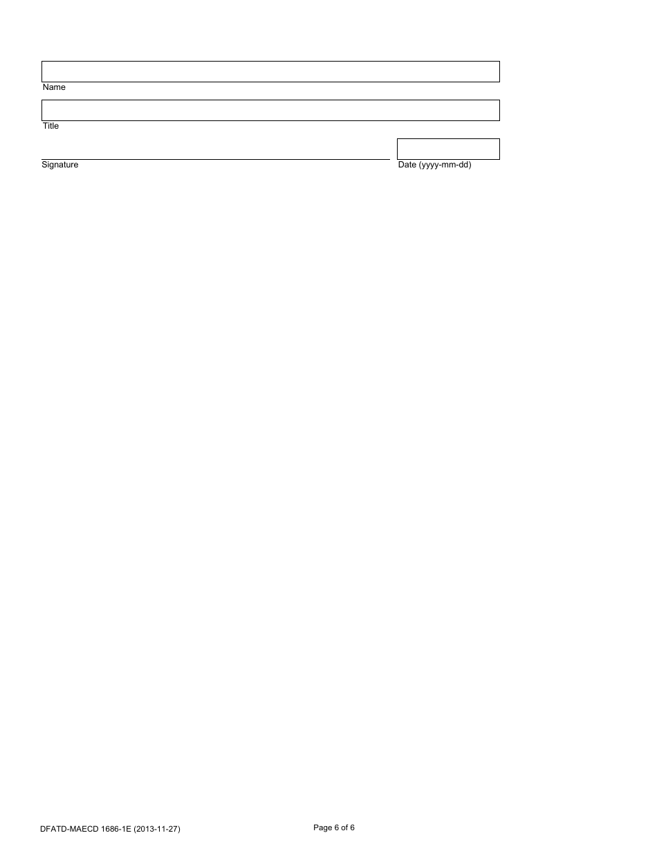 Form DFATD-MAECD1686-1E Application for a Share of the Chicken Trq - Canada (English / French), Page 6