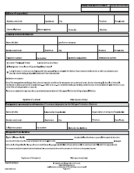 Form RAD.00 Application for an Extension of Time to Respond to an Appeal - Canada, Page 3