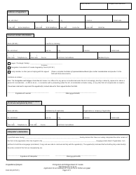 Form RAD.00 Application for an Extension of Time to File or Perfect an Appeal - Canada, Page 3