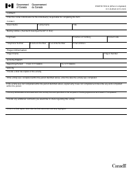 Form DCI4548549 Activities and Expenditures Report - Canada, Page 2