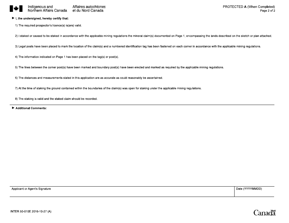 Form INTER50-010E - Fill Out, Sign Online and Download Fillable PDF ...