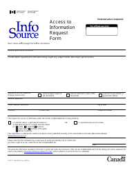 Form TBC/CTC350-0057 Access to Information Request Form - Canada