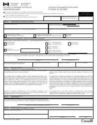 Form TBS/SCT330-47 &quot;Security Screening Certificate and Briefing Form&quot; - Canada (English/French)