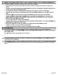 Form 2029E Application for Consent - Ontario, Canada, Page 10