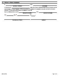 Form 2029E Application for Consent - Ontario, Canada, Page 11