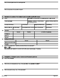 Form 2029E Application for Consent - Ontario, Canada, Page 2