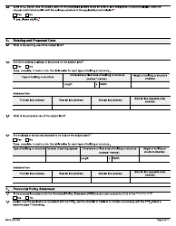 Form 2030E Application to Amend or Revoke a Minister&#039;s Zoning Order - Ontario, Canada, Page 3