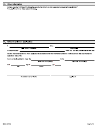 Form 2034E Application for Validation Order - Ontario, Canada, Page 7