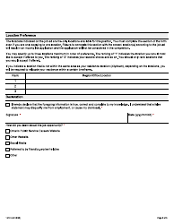 Form 1977E Application for Employment Occupational Health and Safety Inspector - Construction - Ontario, Canada, Page 6