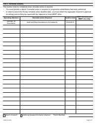 Form 2390E Aggregate Permittees Compliance Assessment Report - Aggregate Resources Act - Ontario, Canada, Page 4