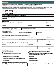 Form 0050E Application Form - Facilitation Program - Ontario, Canada, Page 2