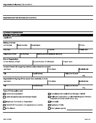 Form 0050E Application Form - Facilitation Program - Ontario, Canada, Page 3