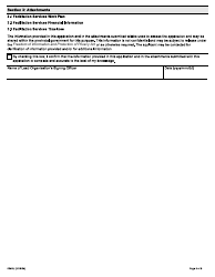 Form 0050E Application Form - Facilitation Program - Ontario, Canada, Page 8