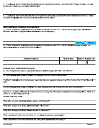 Form 5104E Appendix A Grants Ontario Application - Ontario, Canada, Page 2