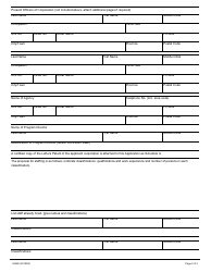 Form 3242E Application for a Licence or Renewal of a Licence to Place Children for Adoption - Ontario, Canada, Page 2
