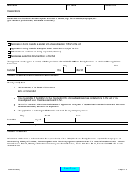 Form 3242E Application for a Licence or Renewal of a Licence to Place Children for Adoption - Ontario, Canada, Page 3