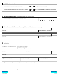 Form 1822 Registration Form - Debt Retirement Charge - Ontario, Canada, Page 2