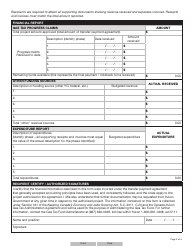 Form YG6600 Gas Tax Fund Final Reporting - Yukon, Canada, Page 3