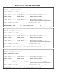 Forme YG5714 Modeles De Feuille De Verification - Yukon, Canada (French), Page 4