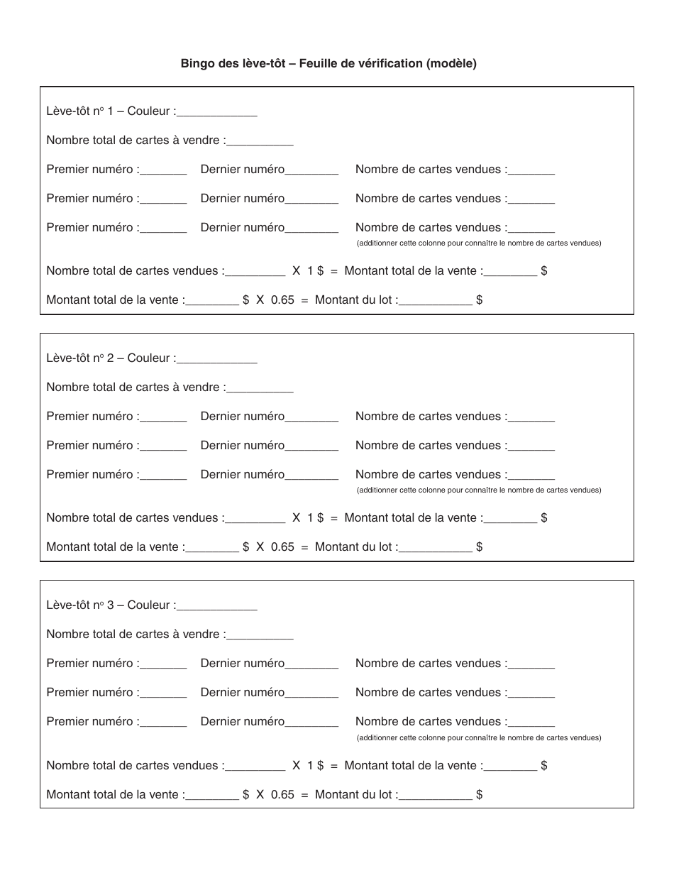 Forme YG5714 Modeles De Feuille De Verification - Yukon, Canada (French), Page 4