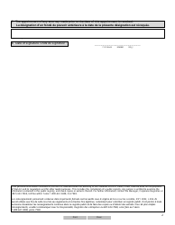 Form 12 (YG6171) Appointment of Attorney for Service of Extra-territorial Society - Yukon, Canada (English/French), Page 2