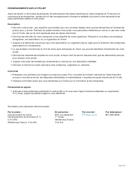 Forme YG5470 Application for Businesses - Yukon, Canada (French), Page 2