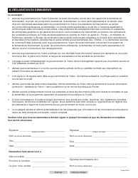 Forme YG5320 Yukon Film Development Fund Application - Yukon, Canada (French), Page 4