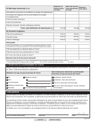 Forme YG5539 Programme Yukonnais D&#039;aide a L&#039;enregistrement Sonore Demande D&#039;aide Financiere Enregistrement D&#039;une Demo Professionnelle (Niveau De Financement Jusqu&#039;a 2 000 $) - Yukon, Canada (French), Page 5