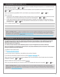 Forme YG6019 Programme Territorial De Candidature a L&#039;immigration Formulaire De Demande - Yukon, Canada (French), Page 10