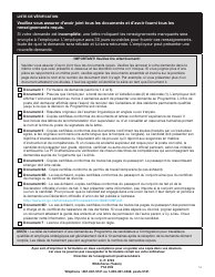 Forme YG6019 Programme Territorial De Candidature a L&#039;immigration Formulaire De Demande - Yukon, Canada (French), Page 14