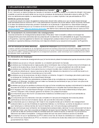 Forme YG6019 Programme Territorial De Candidature a L&#039;immigration Formulaire De Demande - Yukon, Canada (French), Page 3
