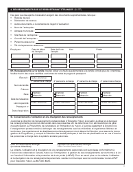 Forme YG6019 Programme Territorial De Candidature a L&#039;immigration Formulaire De Demande - Yukon, Canada (French), Page 6