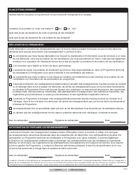 Forme YG6382 Application Form: Yukon Business Nominee Program (Ybnp) - Yukon, Canada (French), Page 4