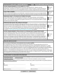 Forme YG6438 Demande De Permis D&#039;amenagement Usage Discretionnaire - Yukon, Canada (French), Page 4