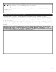Forme YG4917 Demande De Terres Du Yukon Et D&#039;approbation De Lotissement - Yukon, Canada (French), Page 4