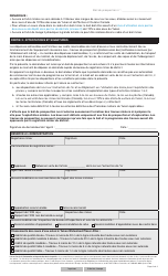 Forme YG5037 Bail De Prospection - Programme De Travaux Et Renseignements Additionnels - Yukon, Canada (French), Page 3