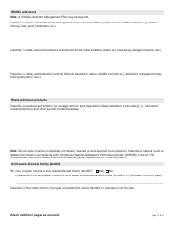 Form YG5069 Application for Class 3/4 Quartz Mining Land Use Approval - Yukon, Canada, Page 11