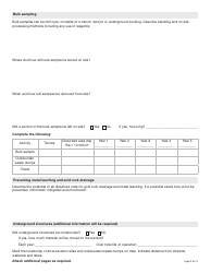 Form YG5069 Application for Class 3/4 Quartz Mining Land Use Approval - Yukon, Canada, Page 9