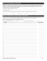 Forme YG5069 Demande D&#039;approbation Pour L&#039;utilisation DES Terres - Exploitation Du Quartz De Type 3 Ou 4 - Yukon, Canada (French), Page 2