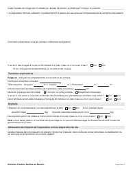 Forme YG5069 Demande D&#039;approbation Pour L&#039;utilisation DES Terres - Exploitation Du Quartz De Type 3 Ou 4 - Yukon, Canada (French), Page 8