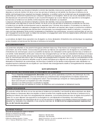 Forme YG5654 Accessing Adoption Records - Application for Service - Yukon, Canada (French), Page 3