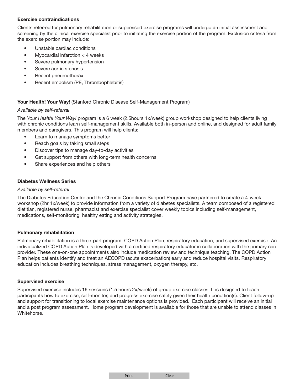 Form YG6572 Referral Form - Yukon, Canada, Page 2