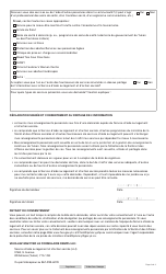 Forme YG6546 Formulaire De Demande - Service D&#039;aide Au Logement Et D&#039;action Sociale - Yukon, Canada (French), Page 3