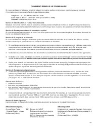 Forme YG6364 Request for Access to Personal Information/Personal Health Information Records - Yukon, Canada (French), Page 2