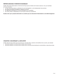 Forme YG6274 Declaration De La Victime - Nonresponsabilite Criminelle - Yukon, Canada (French), Page 3