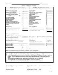 Applicant&#039;s Cash Flow - Manitoba, Canada, Page 2