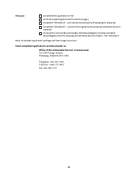 Application for the Appointment of a Substitute Decision Maker - Manitoba, Canada, Page 10