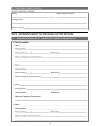 Emergency Application for the Appointment of a Substitute Decision Maker - Manitoba, Canada, Page 4