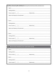 Emergency Application for the Appointment of a Substitute Decision Maker - Manitoba, Canada, Page 5